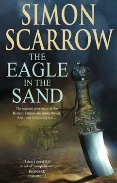 Simon Scarrow The Eagle In the Sand обложка книги