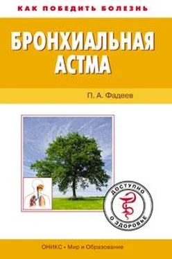 Павел Фадеев Бронхиальная астма. Доступно о здоровье обложка книги