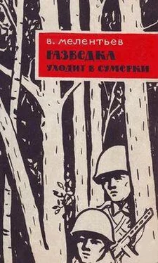 Виталий Мелентьев Разведка уходит в сумерки обложка книги