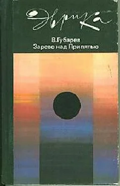 Владимир Губарев Зарево над Припятью обложка книги