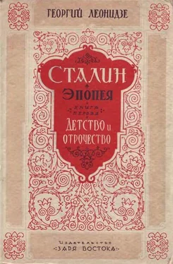 Георгий Леонидзе Сталин. Детство и отрочество обложка книги