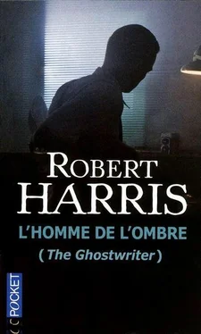 Robert Harris L'homme de l'ombre обложка книги