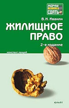 Валерий Ивакин Жилищное право. Конспект лекций обложка книги