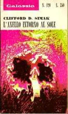 Clifford Simak L'anello intorno al sole обложка книги