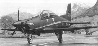 В первых числах июляс аэродрома Стене Швейцария взлетел новый УТС Pilatus - фото 7