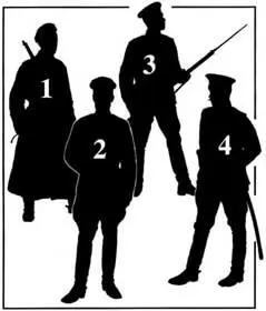 1 Рядовой команды конных разведчиков Корниловских ударных полков 19191920 - фото 13