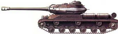 Танки ИС2 поступили на вооружение Красной Армии в 1944 году Длинноствольная - фото 298
