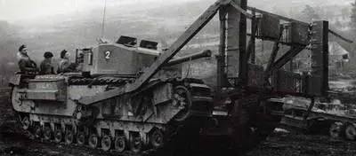 Машины разграждения Устройство Джонс Онион смонтированное на танке - фото 385