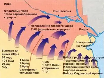 К моменту когда сухопутные силы союзников перешли в наступление ударами - фото 66