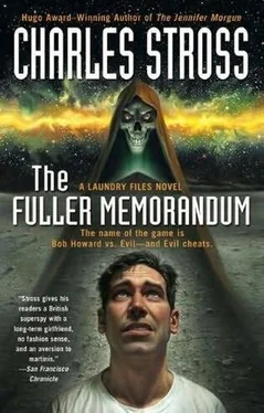 Charles Stross The Fuller Memorandum обложка книги