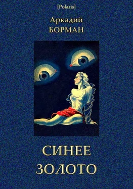 Аркадий Борман Синее золото [Роман] обложка книги