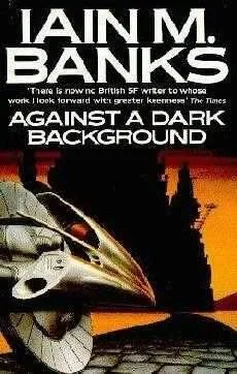 Iain Banks Against a Dark Background обложка книги