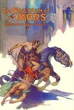 Edgar Burroughs The Chessmen of Mars обложка книги