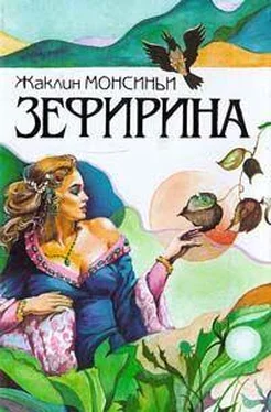 Жаклин Монсиньи Божественная Зефирина обложка книги