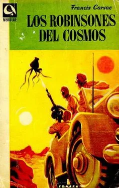 Francis Carsac Los robinsones del Cosmos обложка книги