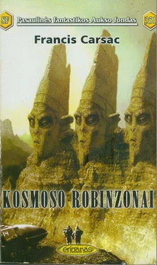 Francis Carsac Kosmoso robinzonai обложка книги