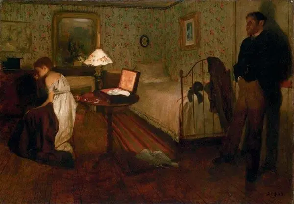 2 Эдгар Дега Интерьер Насилие Ок 18681869 Холст масло 813 1143 - фото 6