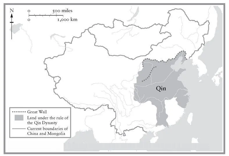 Map 5 Boundary of the Qin Dynasty at its Greatest Extent c206 BC Map 6 - фото 20
