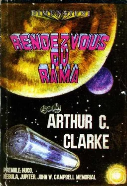 Arthur Clarke Rendezvous cu Rama обложка книги