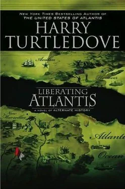 Harry Turtledove Liberating Atlantis обложка книги