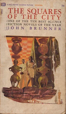 John Brunner The Squares of the City обложка книги