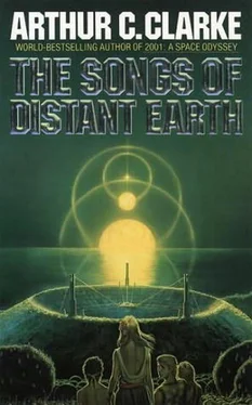 Arthur Clarke The Songs of Distant Earth обложка книги