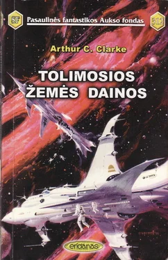 Arthur Clarke Tolimosios Žemės dainos обложка книги