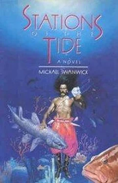 Michael Swanwick Stations of the Tide обложка книги
