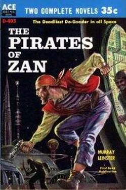 Murray Leinster The Pirates of Zan обложка книги