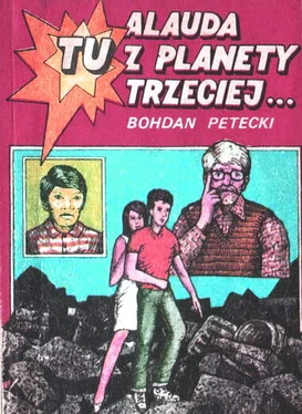 Bohdan Petecki Tu Alauda z Planety Trzeciej обложка книги