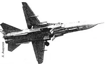 Су24МК в полете авиабаза Кубинка 1993 г Су24МР ВВС Украины Гостомель - фото 35