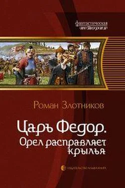 Роман Злотников Царь Федор. Орел расправляет крылья обложка книги