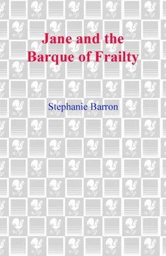Stephanie Barron Jane and the Barque of Frailty