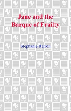 Stephanie Barron Jane and the Barque of Frailty обложка книги