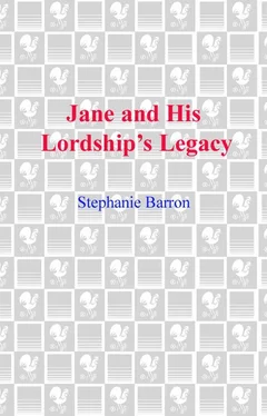 Stephanie Barron Jane and His Lordship's Legacy обложка книги