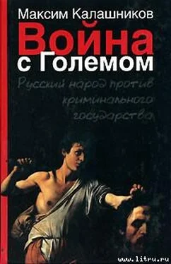 Максим Калашников Война с Големом обложка книги