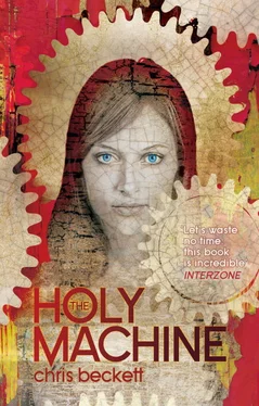 Крис Бекетт The Holy Machine обложка книги