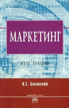 Леонид Басовский Маркетинг. Курс лекций обложка книги