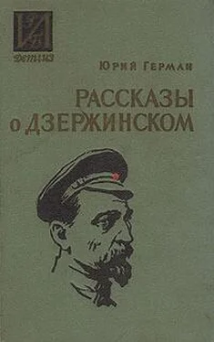 Юрий Герман Рассказы о Дзержинском обложка книги