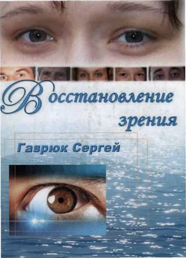 Сергей Гаврюк Восстановление зрения обложка книги