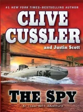 Clive Cussler The Spy обложка книги