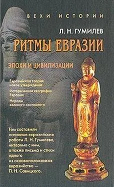 Лев Гумилёв Ритмы Евразии: Эпохи и цивилизации обложка книги