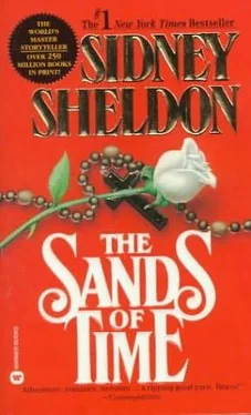 Sidney Sheldon The sands of time обложка книги