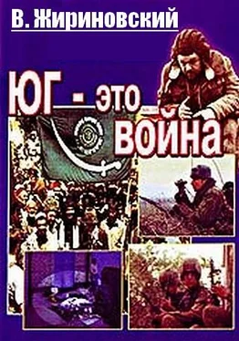 Владимир Жириновский Юг – это война обложка книги