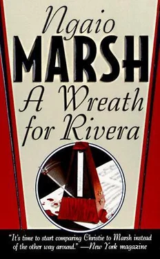 Ngaio Marsh A Wreath for Rivera обложка книги