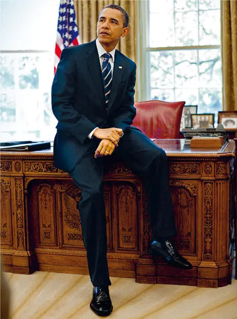 23 Twentyfirstcentury masculinity an official portrait of Barack Obama - фото 30