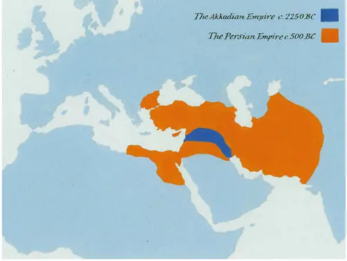 Map 4 The Akkadian Empire and the Persian Empire The kings of Assyria always - фото 36