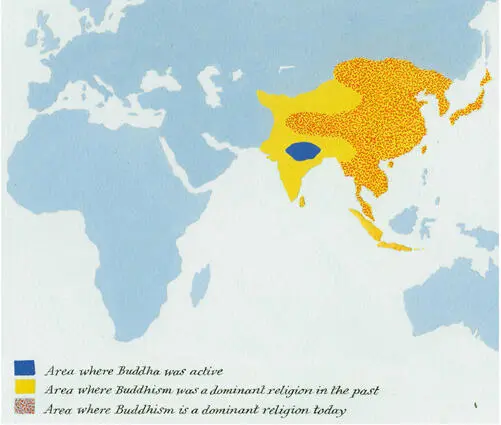Map 6 The Spread of Buddhism Great gods can send us rain social institutions - фото 42