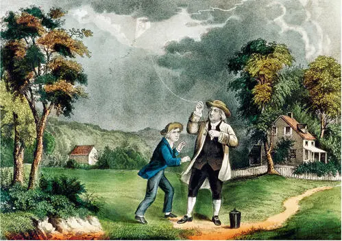 34 Benjamin Franklin disarming the gods A famous example is lightning Many - фото 50