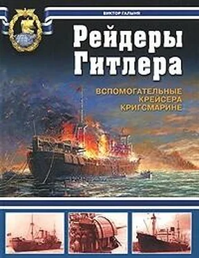 Виктор Галыня Рейдеры Гитлера. Вспомогательные крейсера Кригсмарине обложка книги